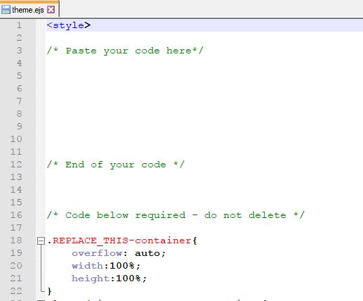 Installing-your-theme